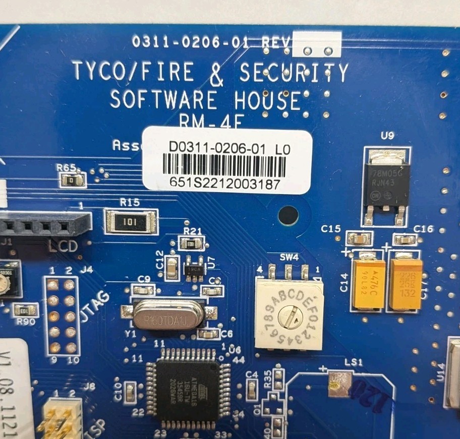 TYCO Software House RM-4E Board Access Control Security Panel - Tested