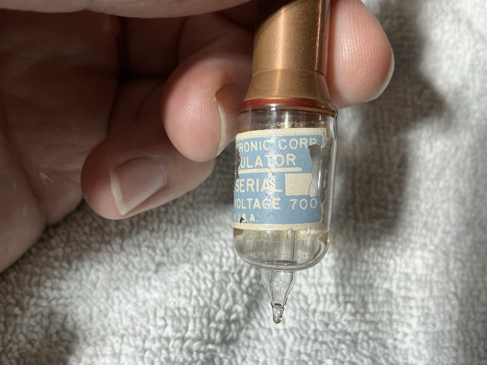 Radiation counter Vacuum Tube AMPEREX CR-300 Tipped Glass Tube Corona Modular