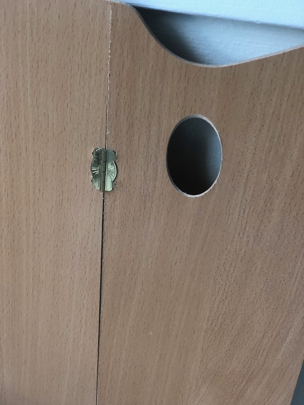 Foldable Wooden Oil Painting Artist Palette, Hinged, Travel Art Palette