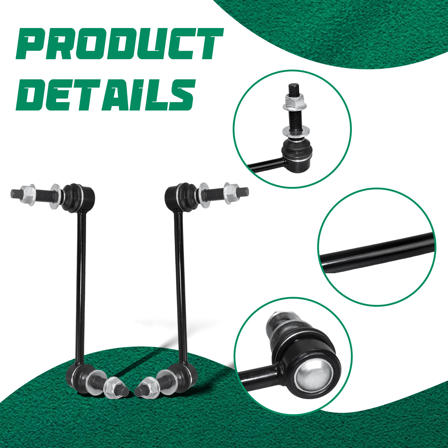 16Pc Suspension Control Arm TieRod for 2011-2019 Challenger Charger Chrysler 300