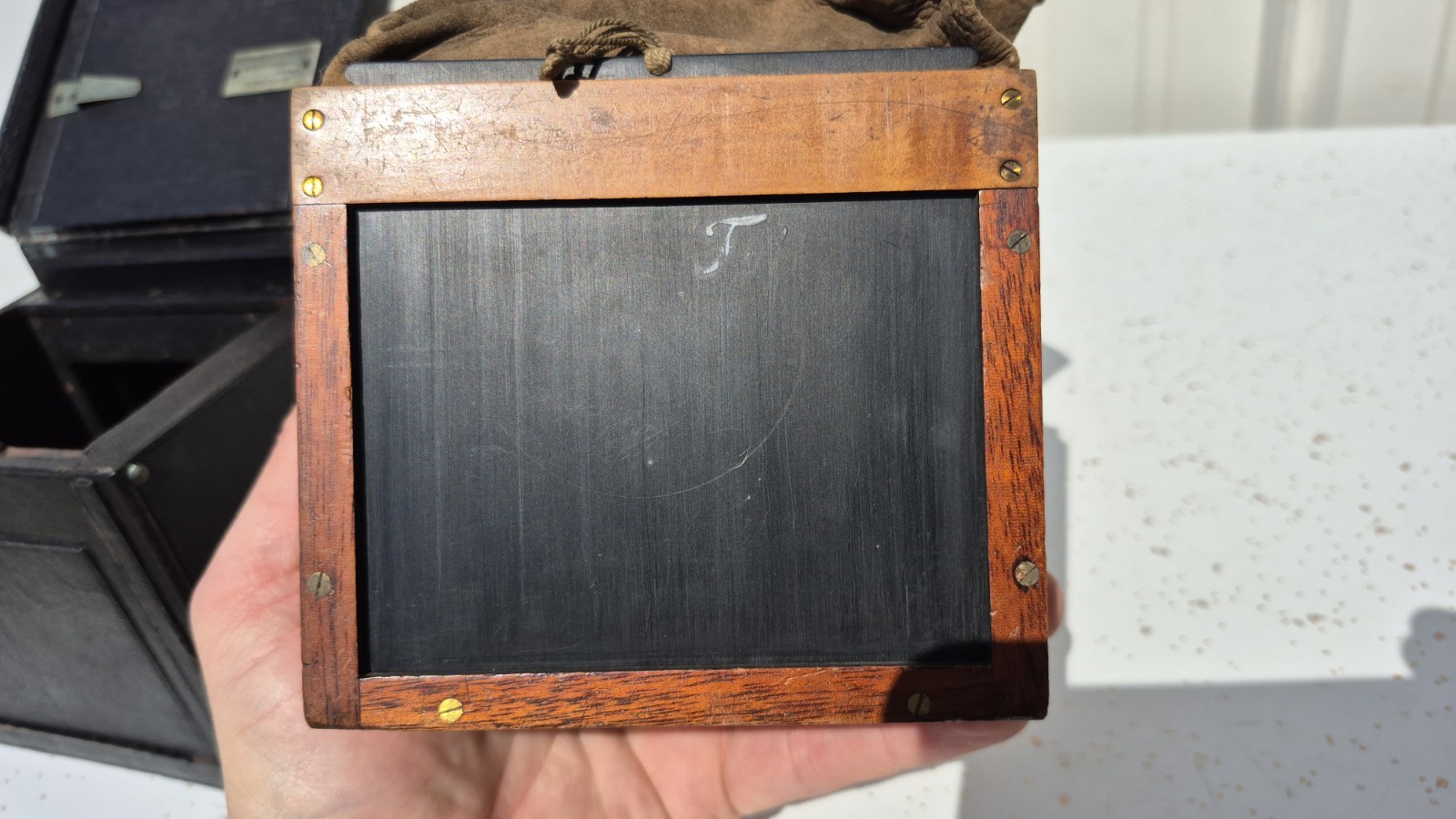 Newman & Guardia Universal Pattern B Box camera Richard Keene Derbyshire