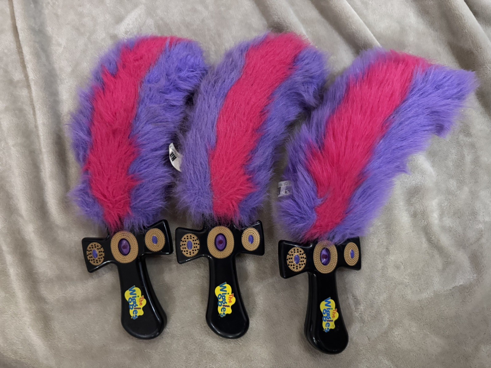 The Wiggles HUGE Vintage Lot Toys, Bedding, Toy Box, DVD’s, VHS, Books, Plushies