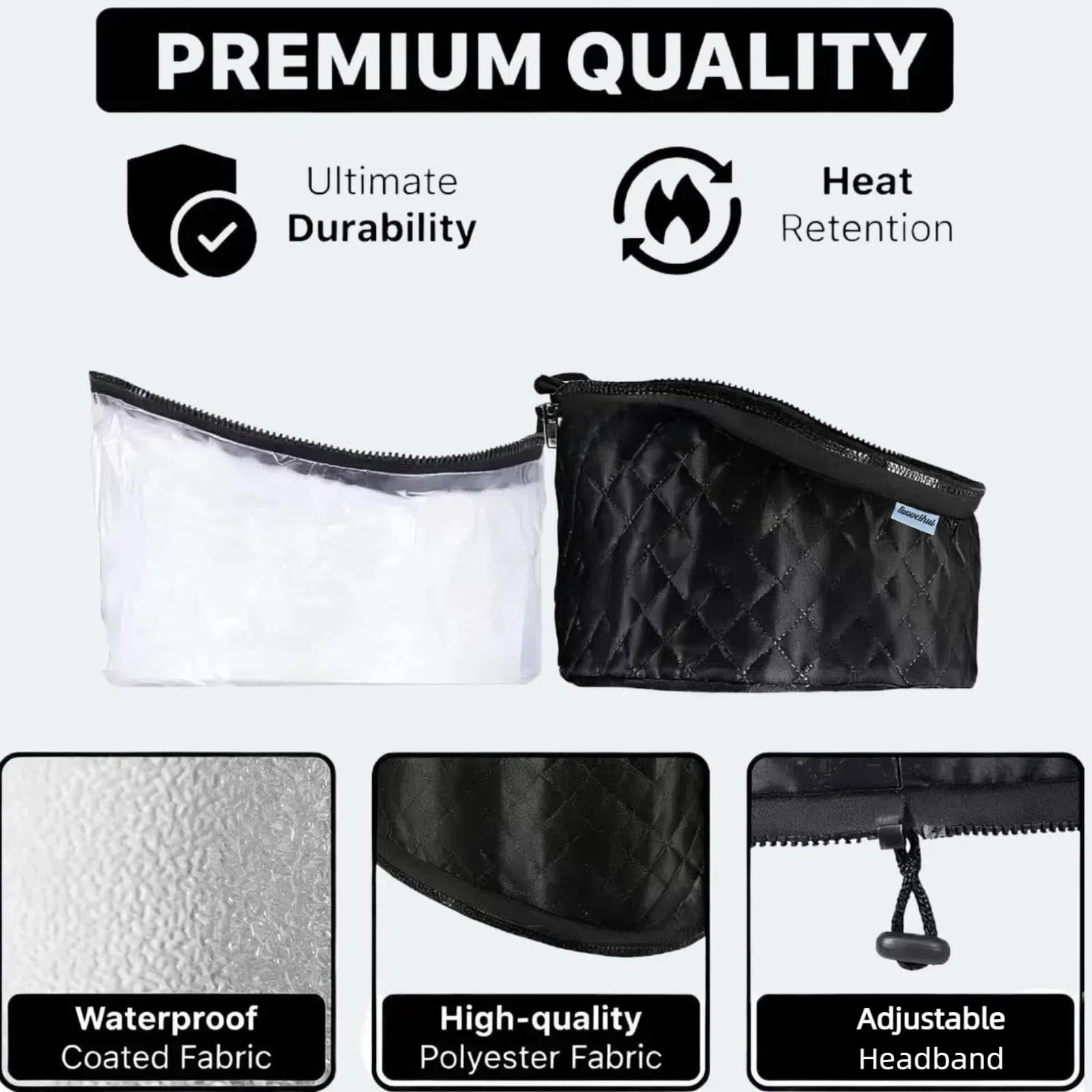 Hair Steamer for Natural Hair (Home Use) - 10-Speed Temperature Control, Fast...