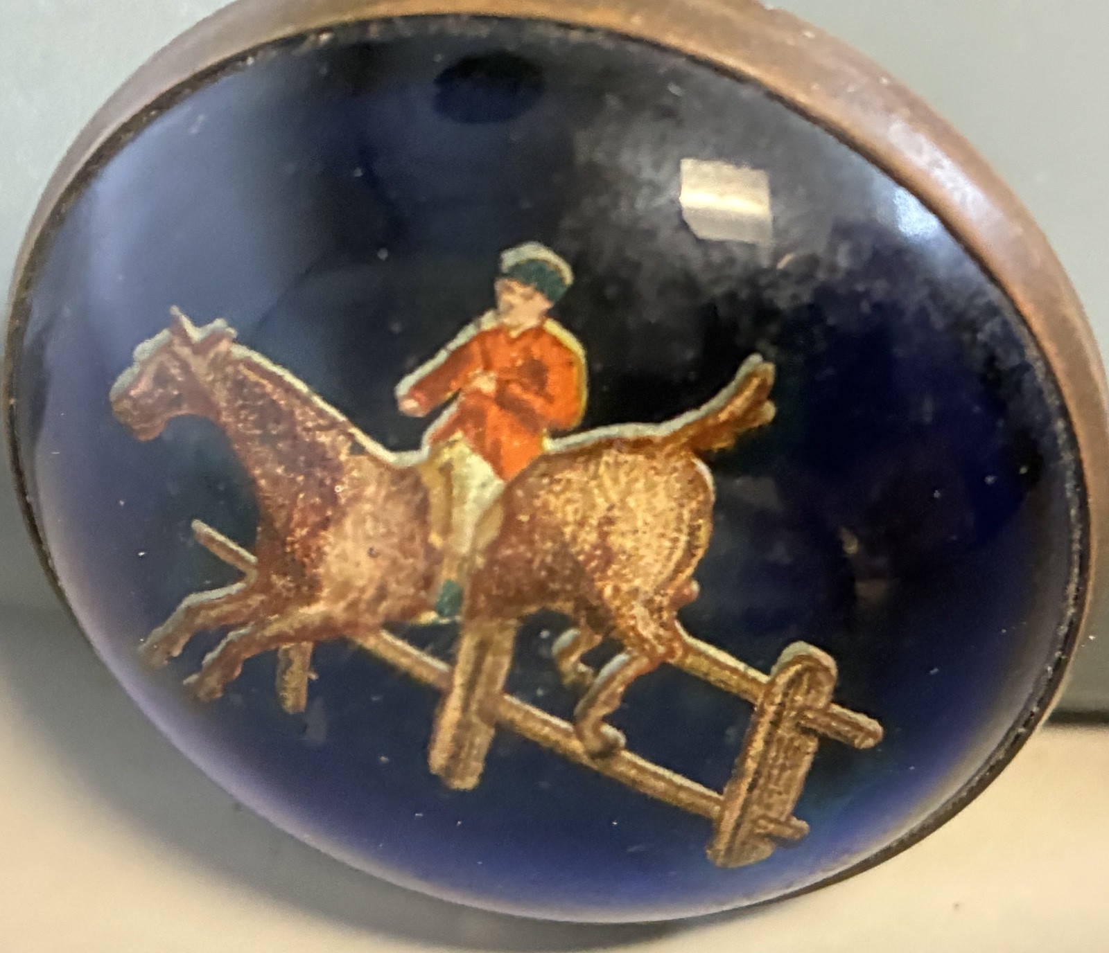 Two Antique Bridle Rosettes