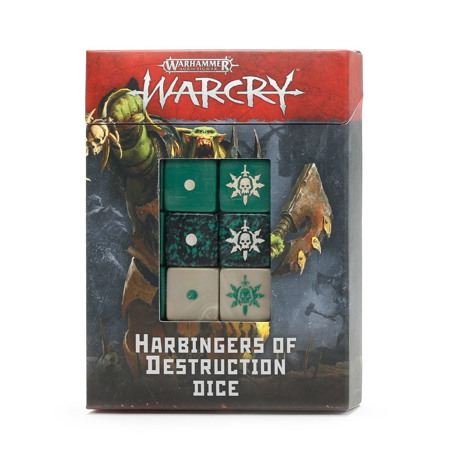 Warhammer Warcry: Harbingers of Destruction Dice (16 Dice!) NEW