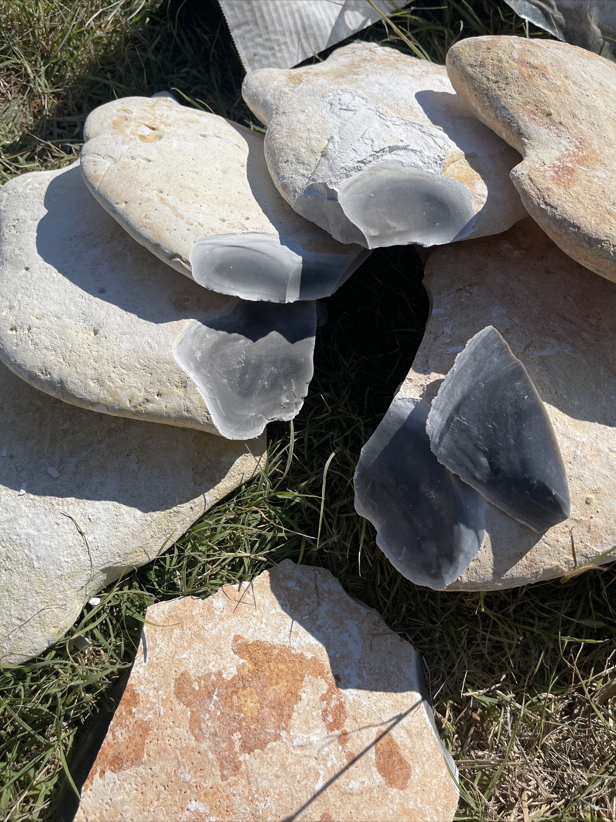 10Pounds Of High Quality Georgetown Flint Whole Rock Flint Knapping