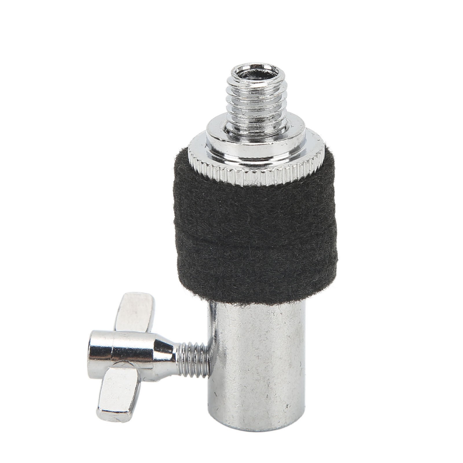 Hi Hat Clutch Metal Material Burr Free Exterior Cymbal Drum Clutch for School