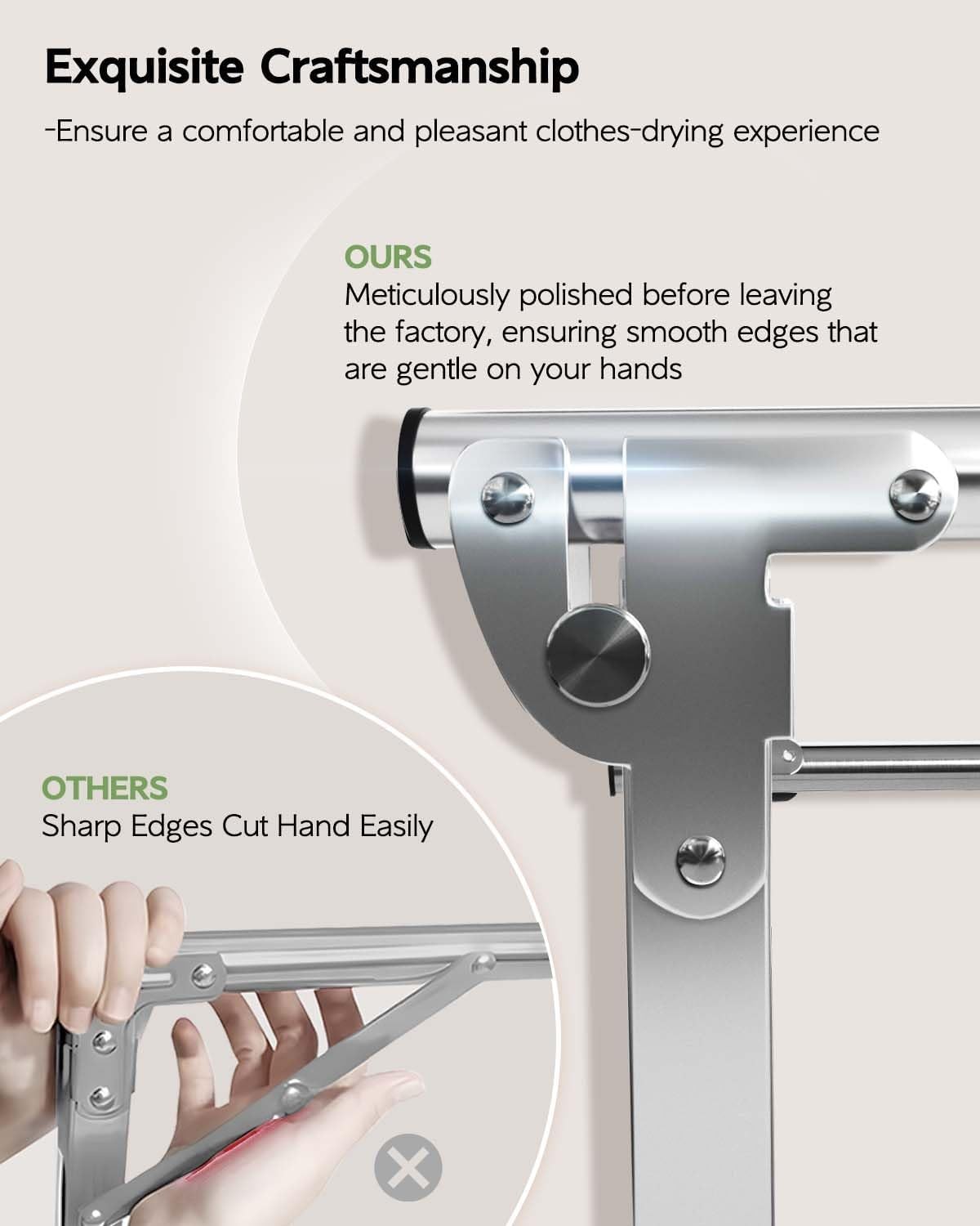 Clothes Drying Rack 95 Inches Folding Outdoor Indoor, Drying Rack Clothing