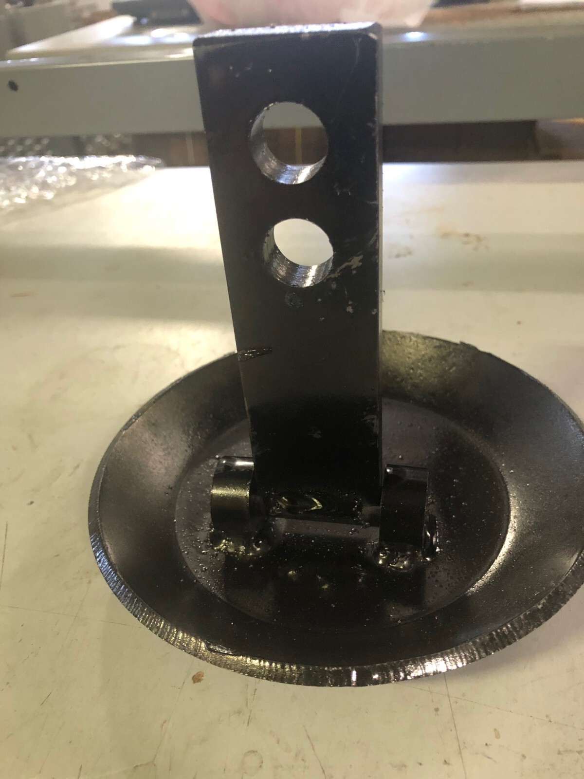 Floating Skid Shoe Kit (2) 3-pt Grader Blades, for Snow Removal on Gravel Drive