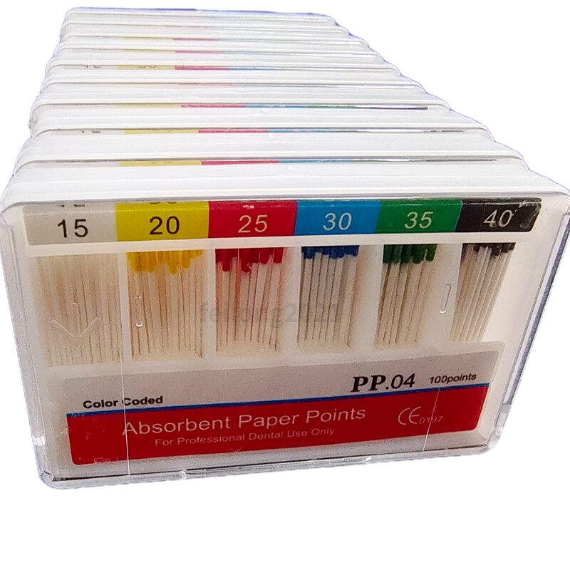 Endo Absorbent Paper Points Taper .04 #15-40#