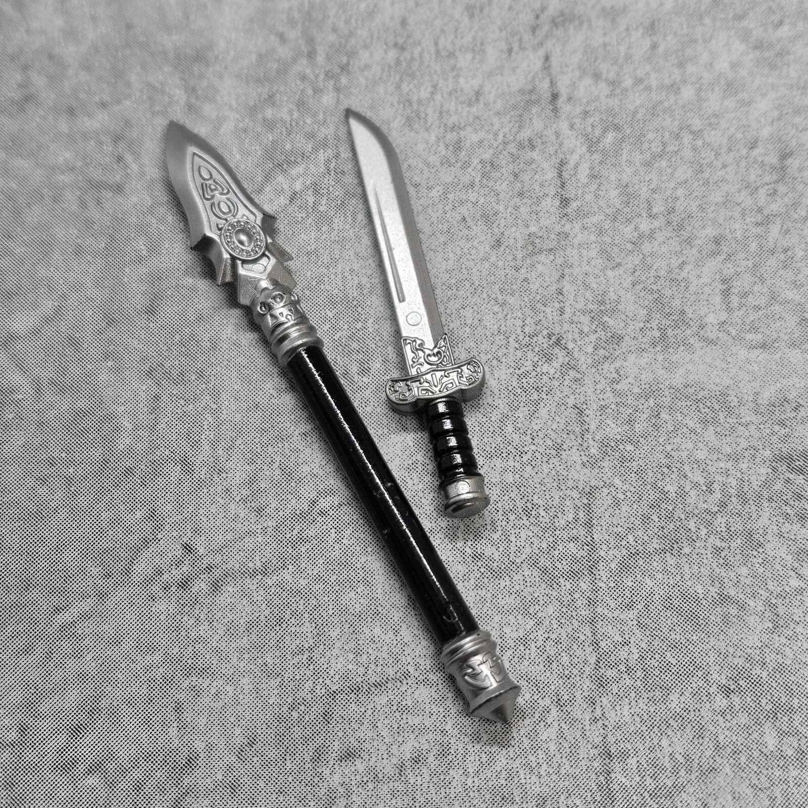 5pack Fantasy Knight Swords Spear Weapons for Block Minifigures F7fw01 Lotr