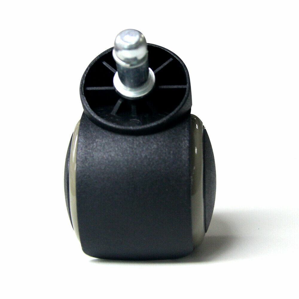 Set of 5 2" Heavy Duty Rubber Office Chair Caster Wheels Swivel Replacement