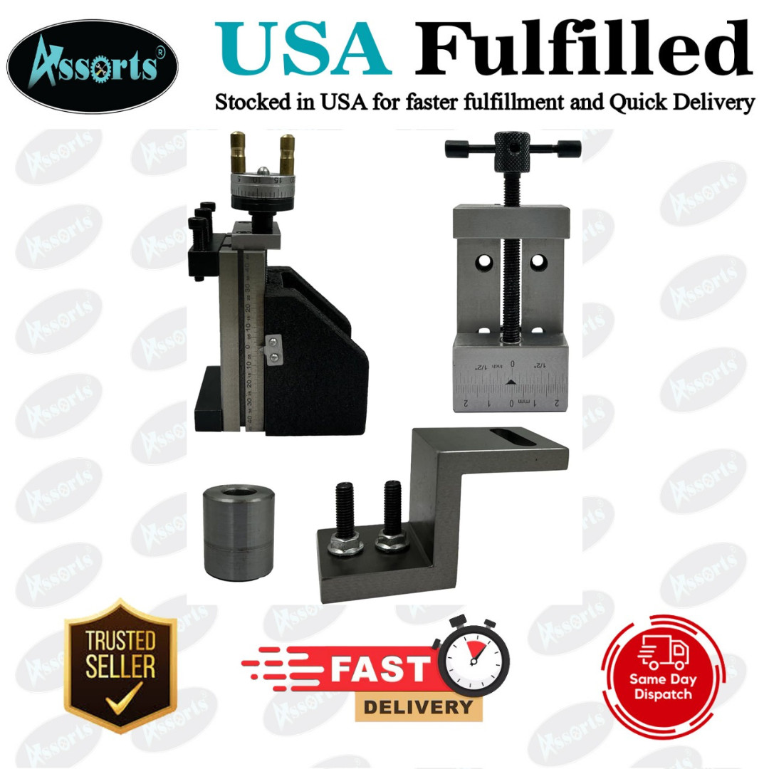 Assorts' Milling Slide Combo For 7 x 14 Mini Lathes Milling Slide, Z Angle Plate