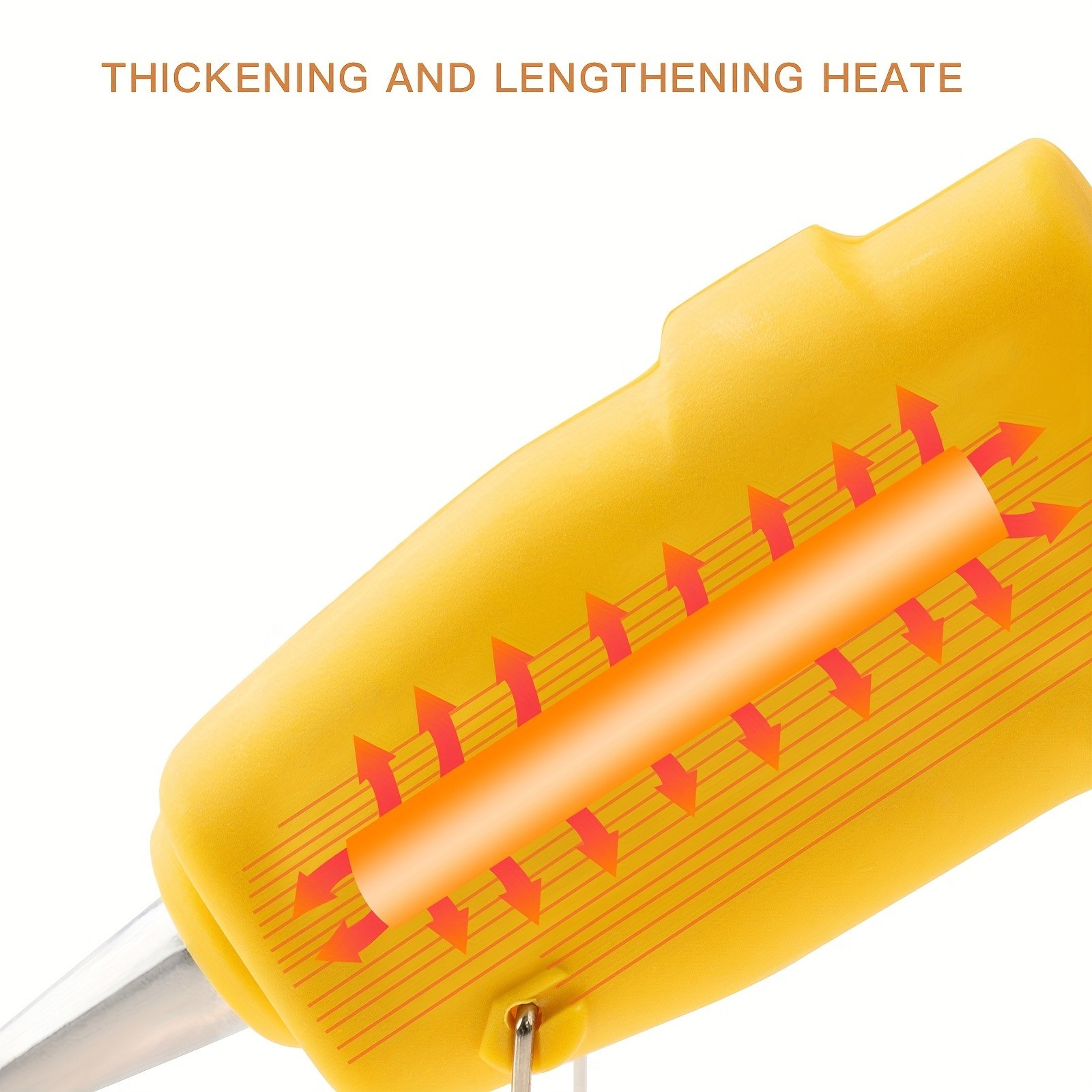 Drip-Proof Hot Glue Gun - High Temp for DIY, Crafts & Home Repairs