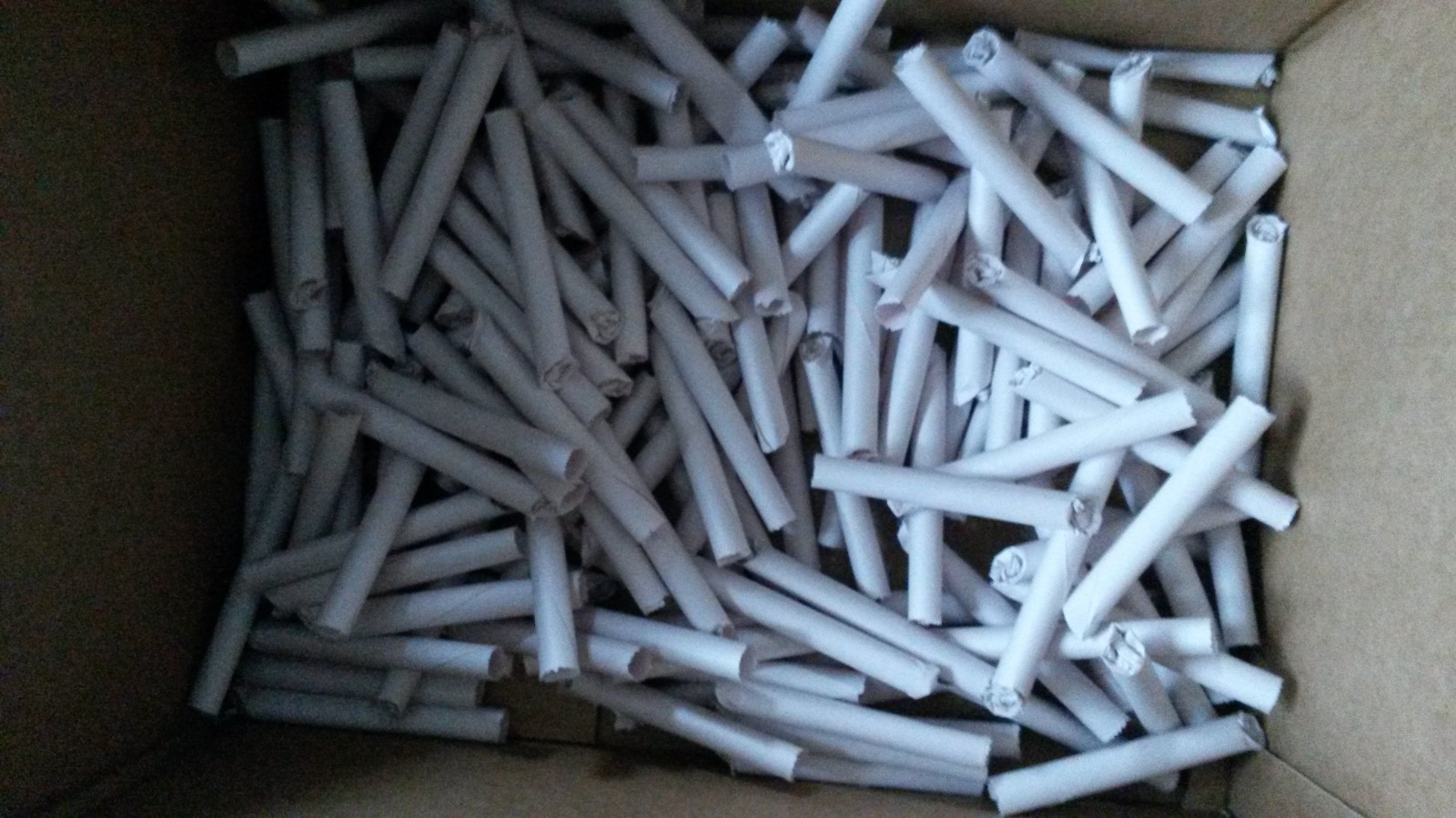 125 Musket 5/8" .625" Paper Tubes for Revoluntionary War Civil War Reenactments