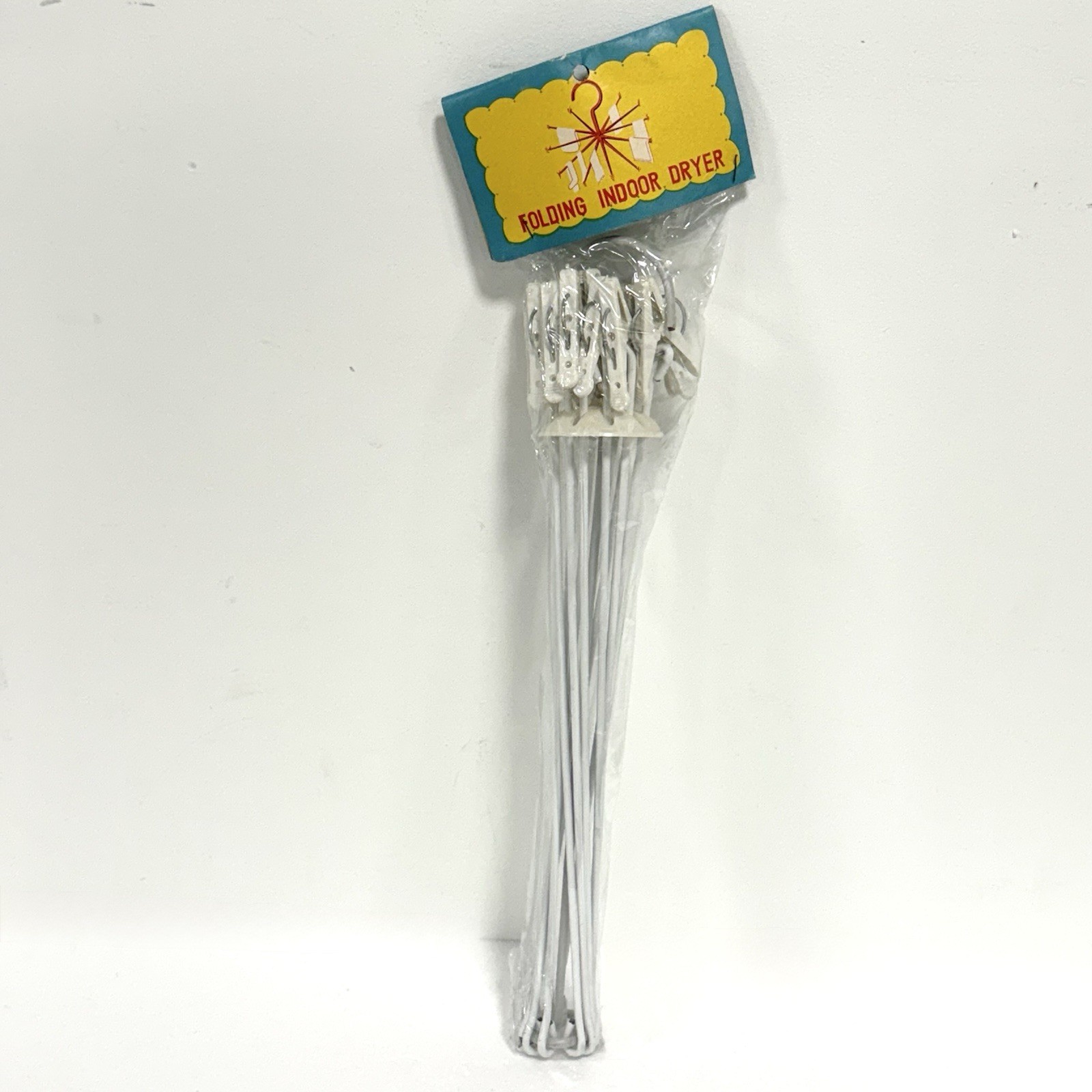 Folding Indoor Dryer Hanging Compact Laundry Clothing Drip Dry Rack Outdoor Vtg