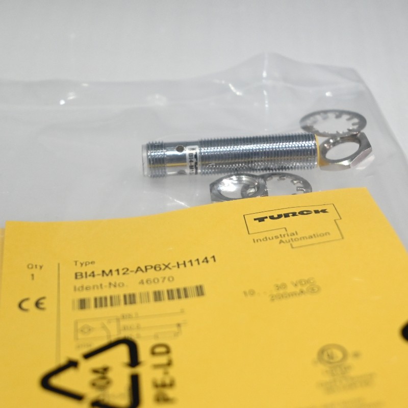 New Turck BI4-M12-AP6X-H1141 Metal Prox Switch IP67 NPN US Stock Fast Ship