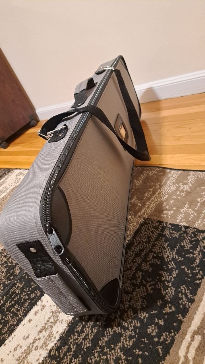 Retractable Banner Stand 33" x 80" – Aluminum – Trade Show Display w/ Carry Case