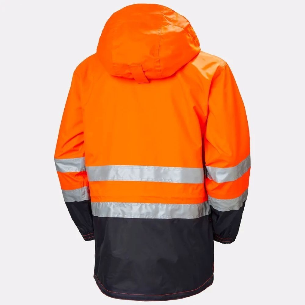 Helly Hansen Potsdam Jacket 4-6X Safety Reflective Detatchable Hood Hi-Vis 71374