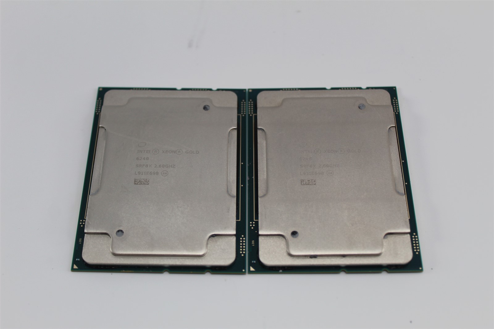 Matched Pair Intel Xeon Gold 6240 2.6-3.90GHz 18 Core LGA3647 150W CPU SRF8X