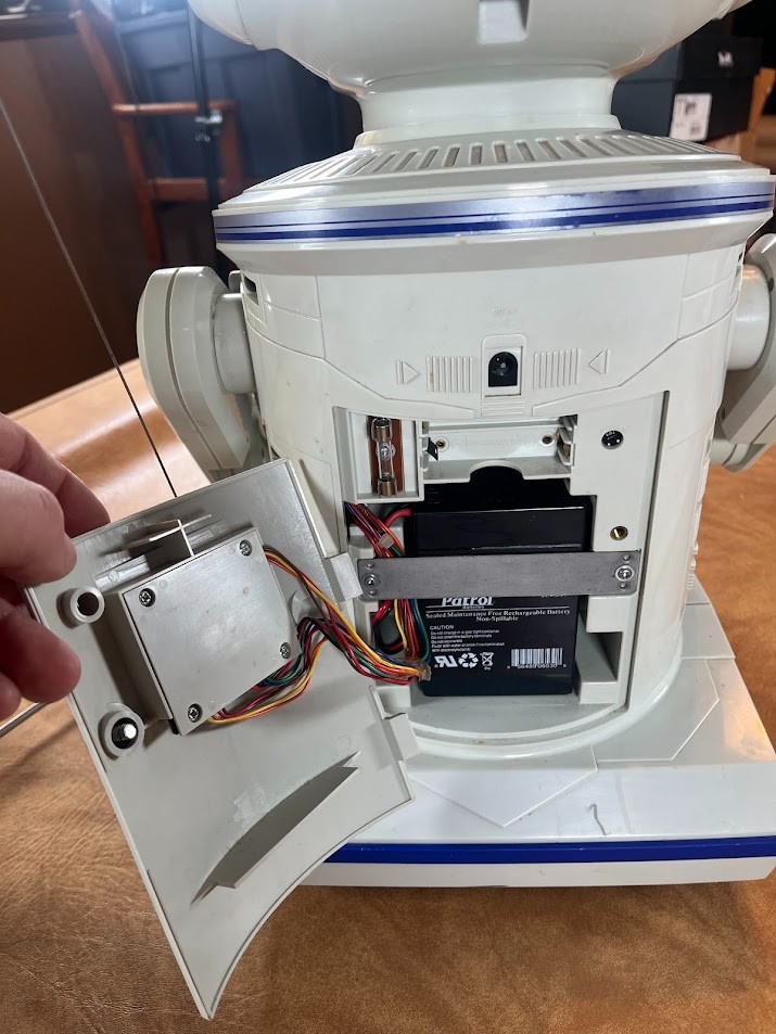 Vintage Hearoid Harold Omnibot Robot Japan Voice Command Module Tray