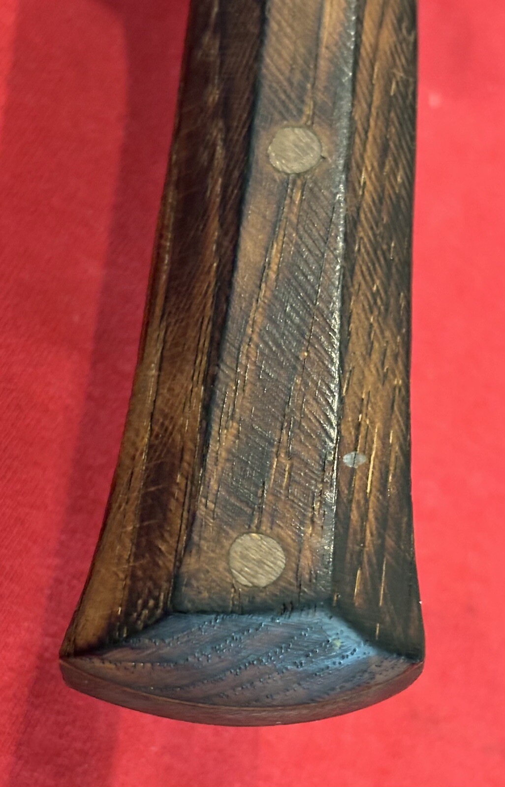 J.B. CUSTOM HANDMADE CLEAVER FROM A 1969 CAMARO LEAF SPRING - VINTAGE EXCELLENT