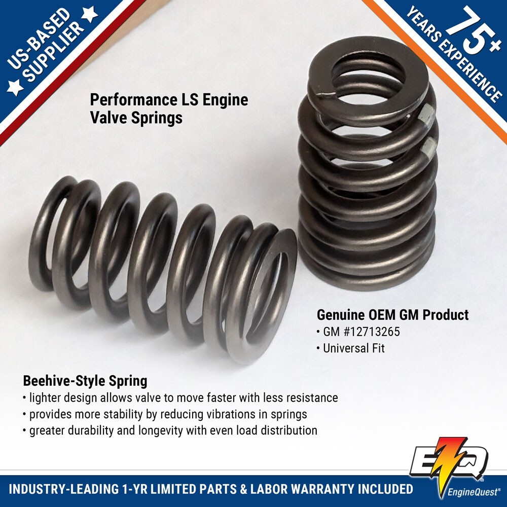 Chevrolet Performance 19420455 CT525 604 Crate Beehive Spring Set