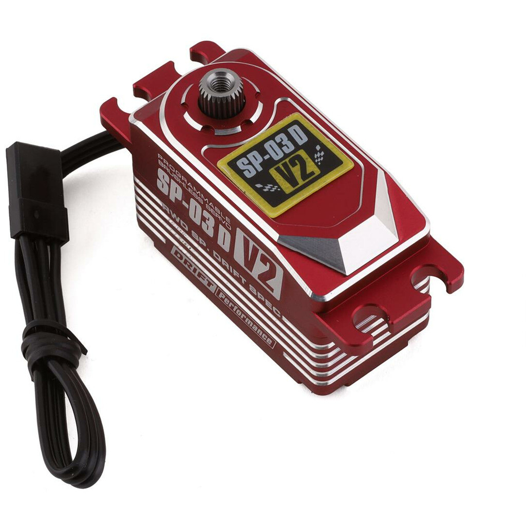 Yokomo SP-03DV2RA Sp-03 D V2 Programable brushless Drift Servo (Red)