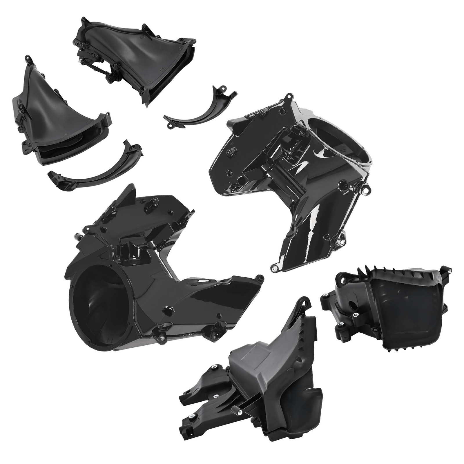 For Harley Road Glide 2015-2024 Inner Speaker Fairing Storage Glove Box Air Duct