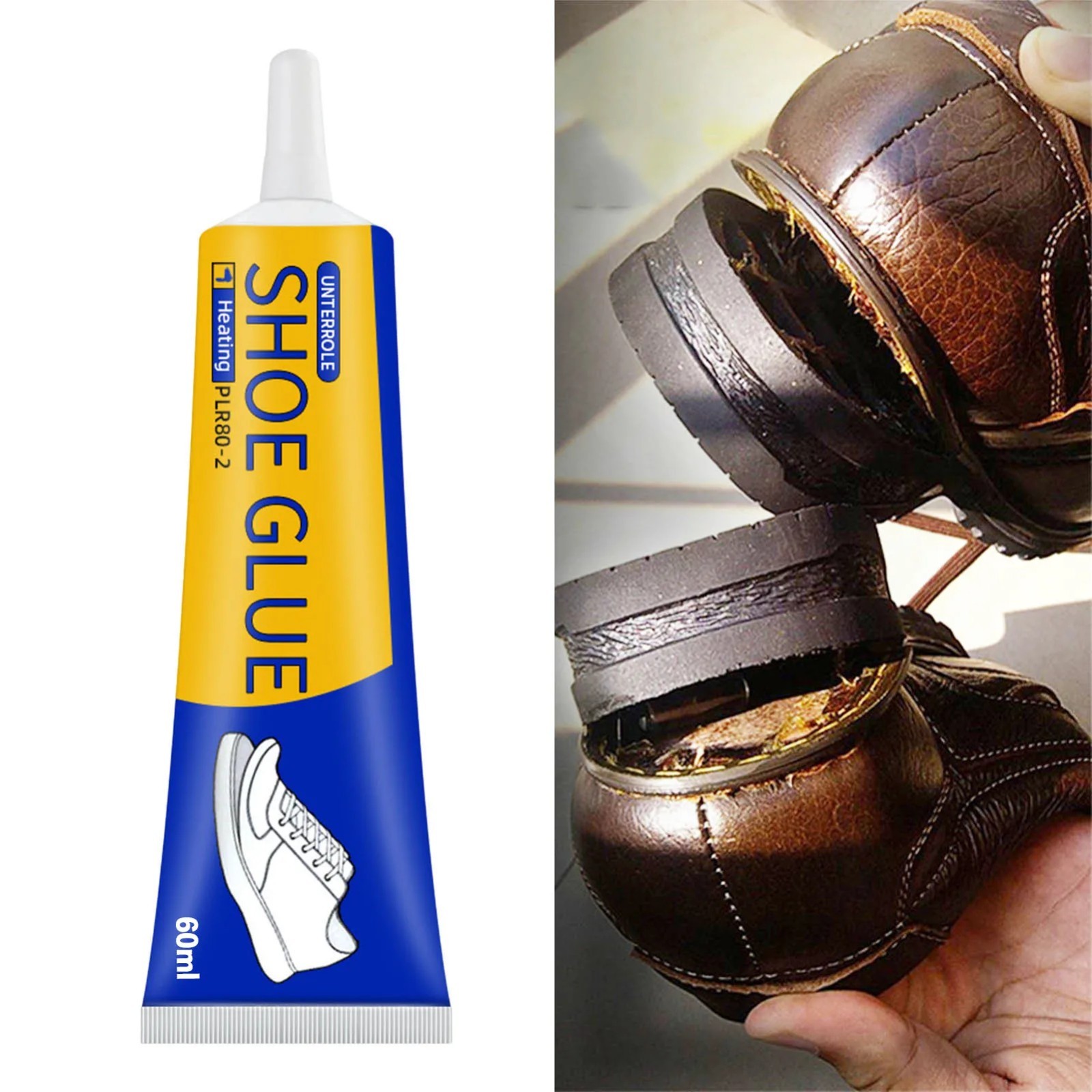 Super Strong Shoe Glue 60ml Waterproof Repair Adhesive for Sneakers Leather