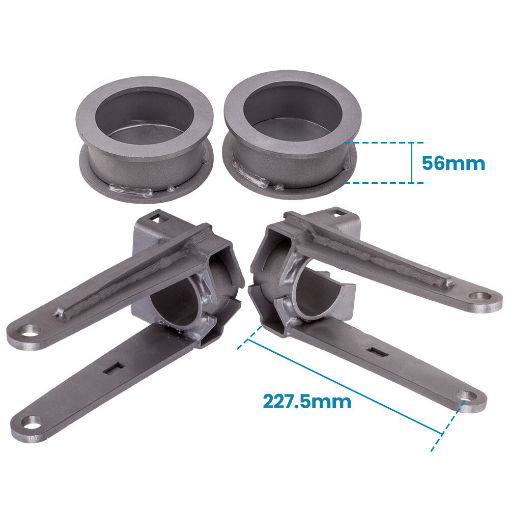 3.5'' Front 3" Rear Lift Kit for Jeep Grand Cherokee WK 2WD 4WD 2005-2010