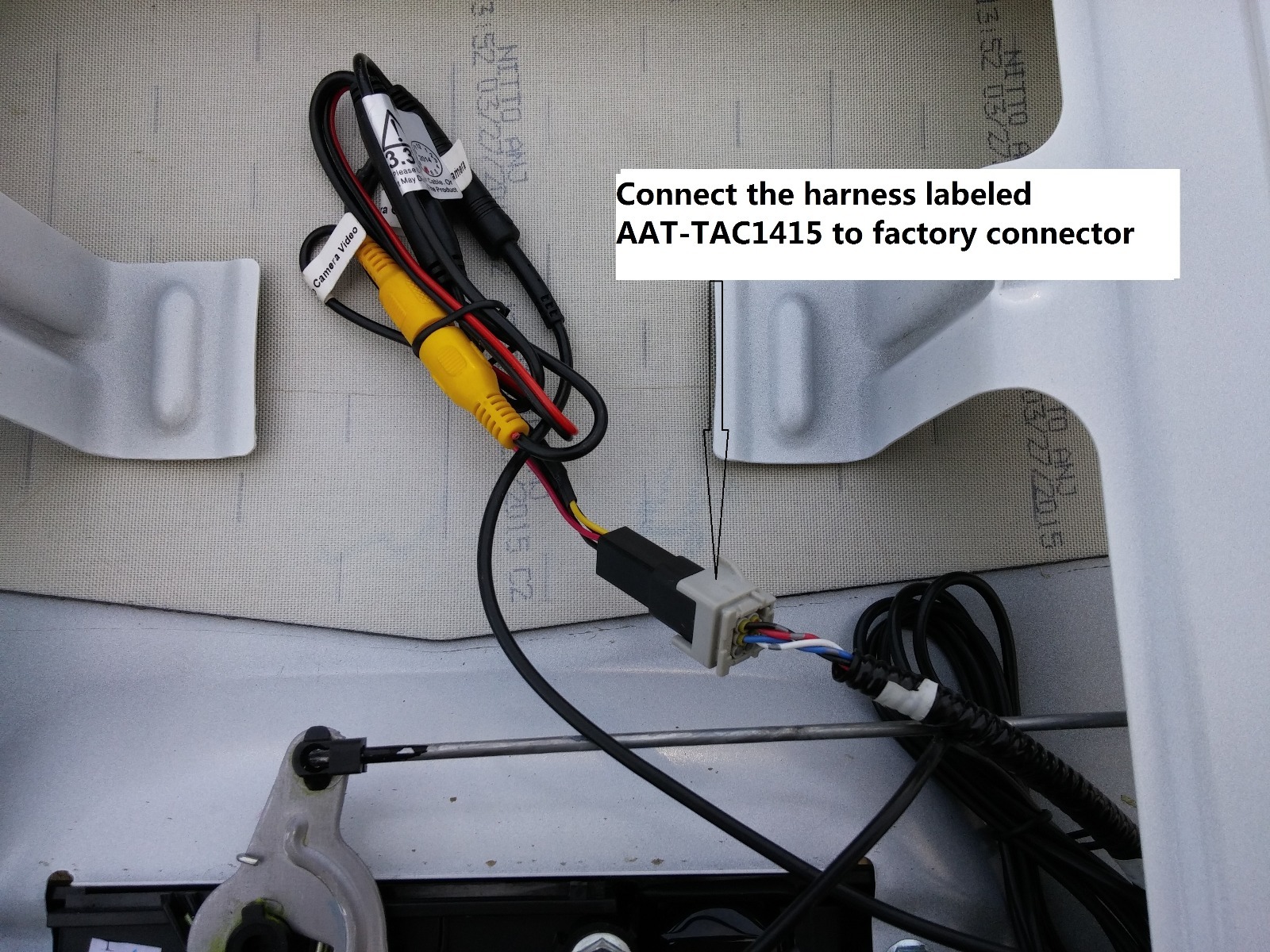 Backup Camera for Toyota Tacoma 2014, 2015 PLUG & PLAY! No Radio Included