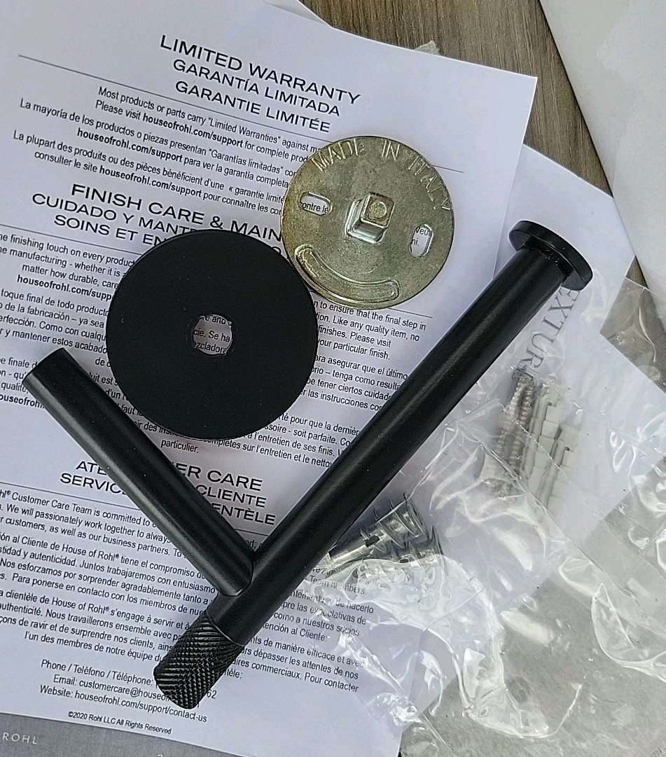 Rohl AM25WTPMB Amahle Toilet Paper Holder READ