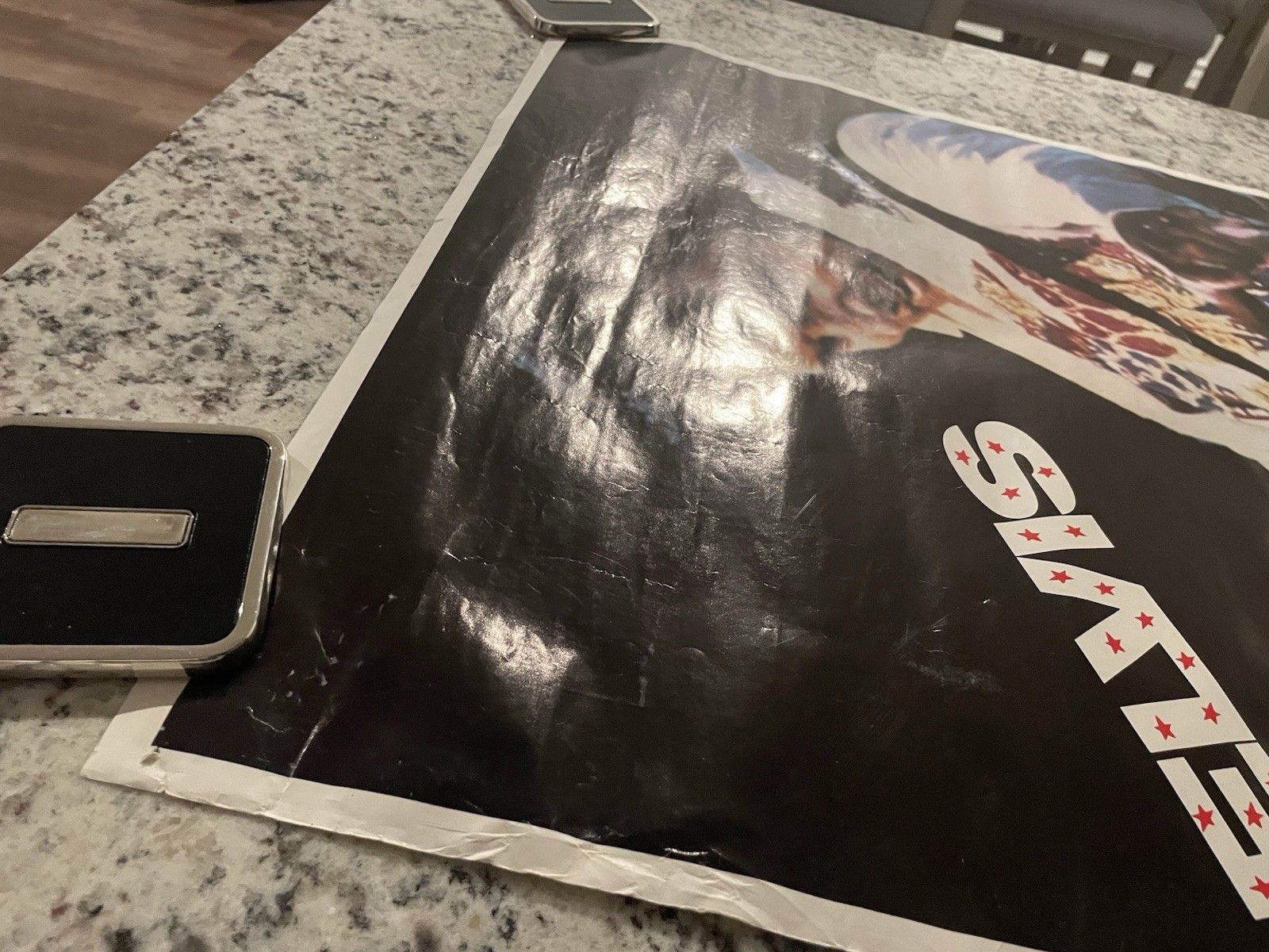 Elvis Poster 1972 Original Rare King of Rock & Roll 23” X 35”