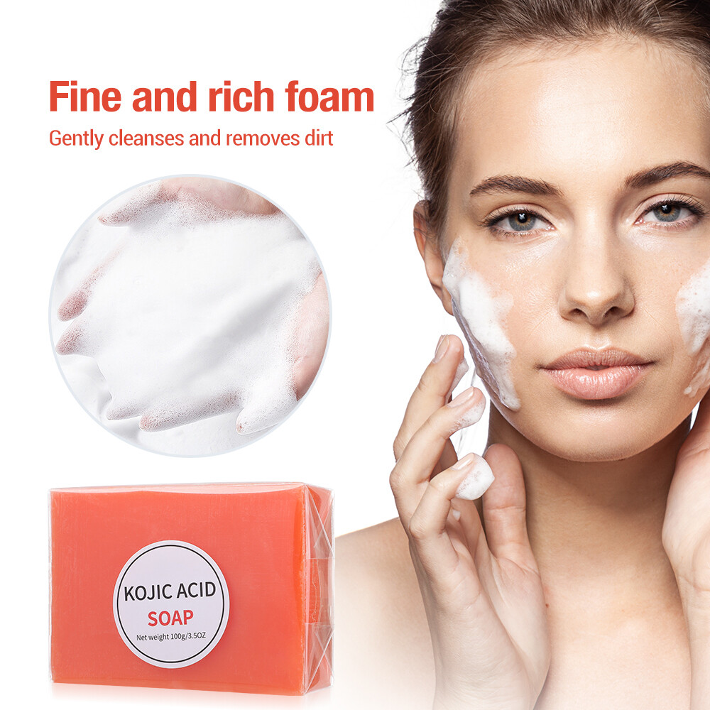 Kojic Acid Soap Dark Skin Whitening Bleaching Lightening Brightening Face & Body