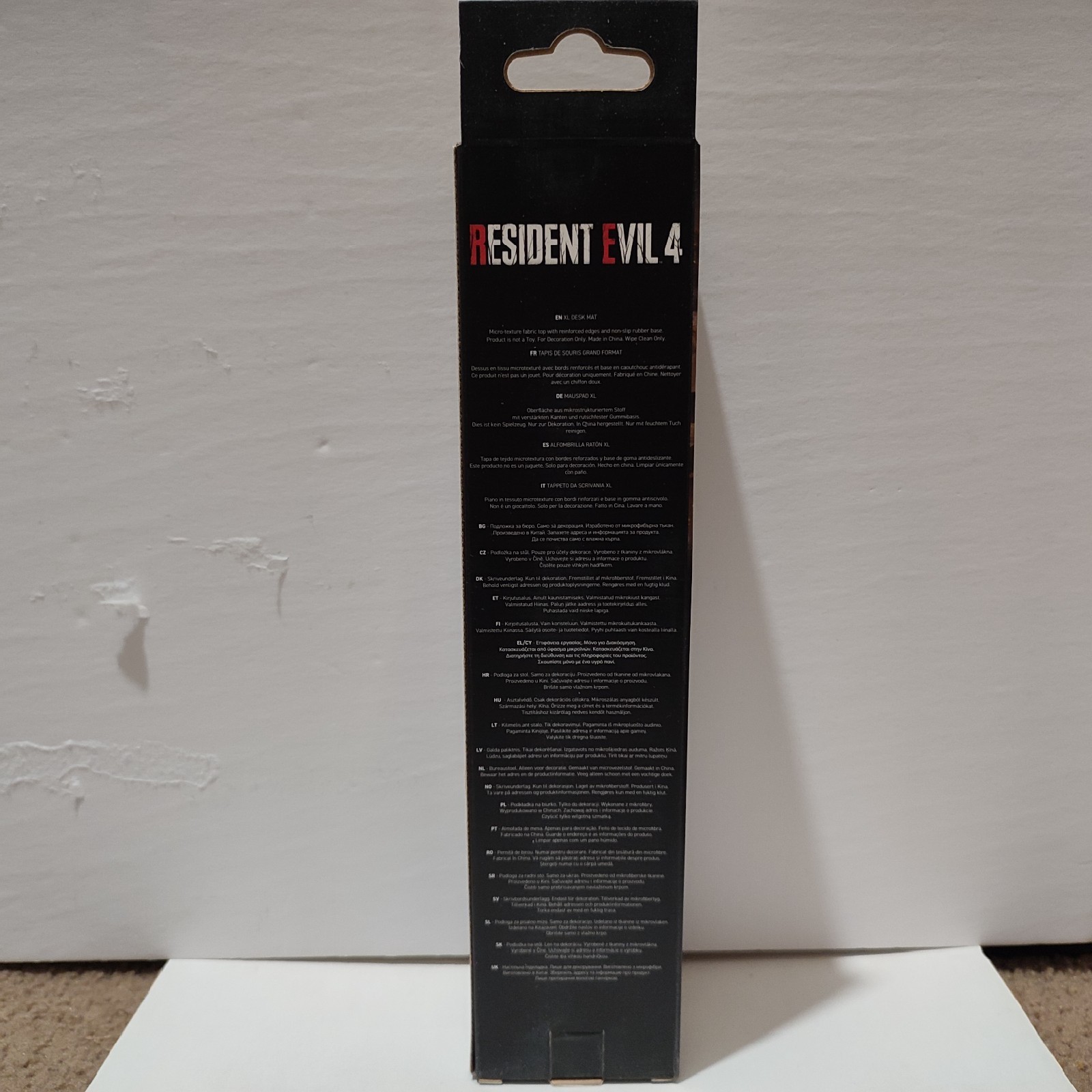 Resident Evil 4 XL Desk Pad and Coaster Set Official Collectibles