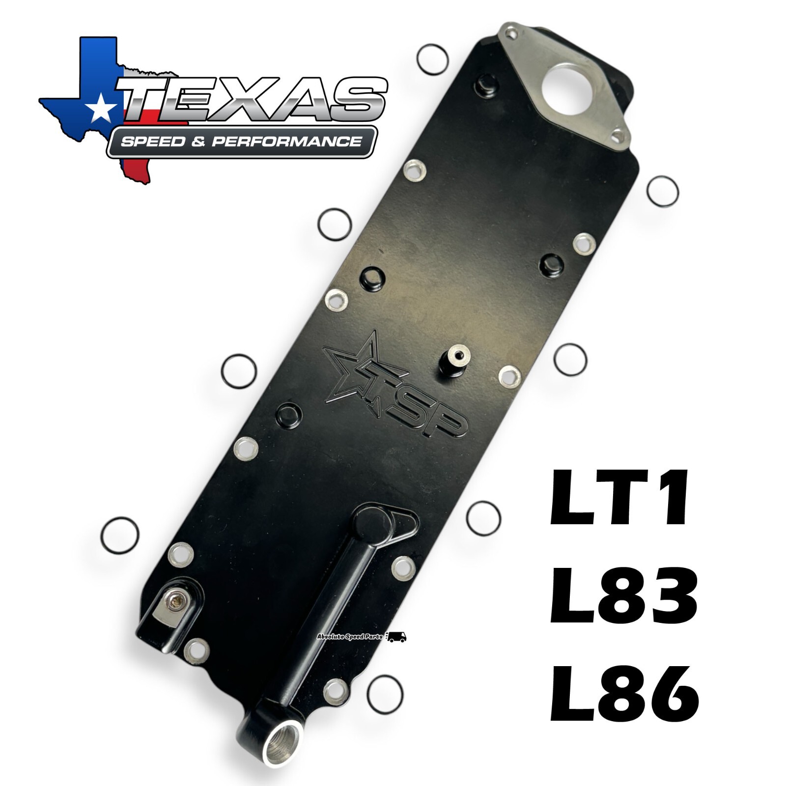 TSP Texas Speed Gen 5 LT Non-DOD/AFM Valley Cover Plate LT1 L83 L86 5.3L 6.2L