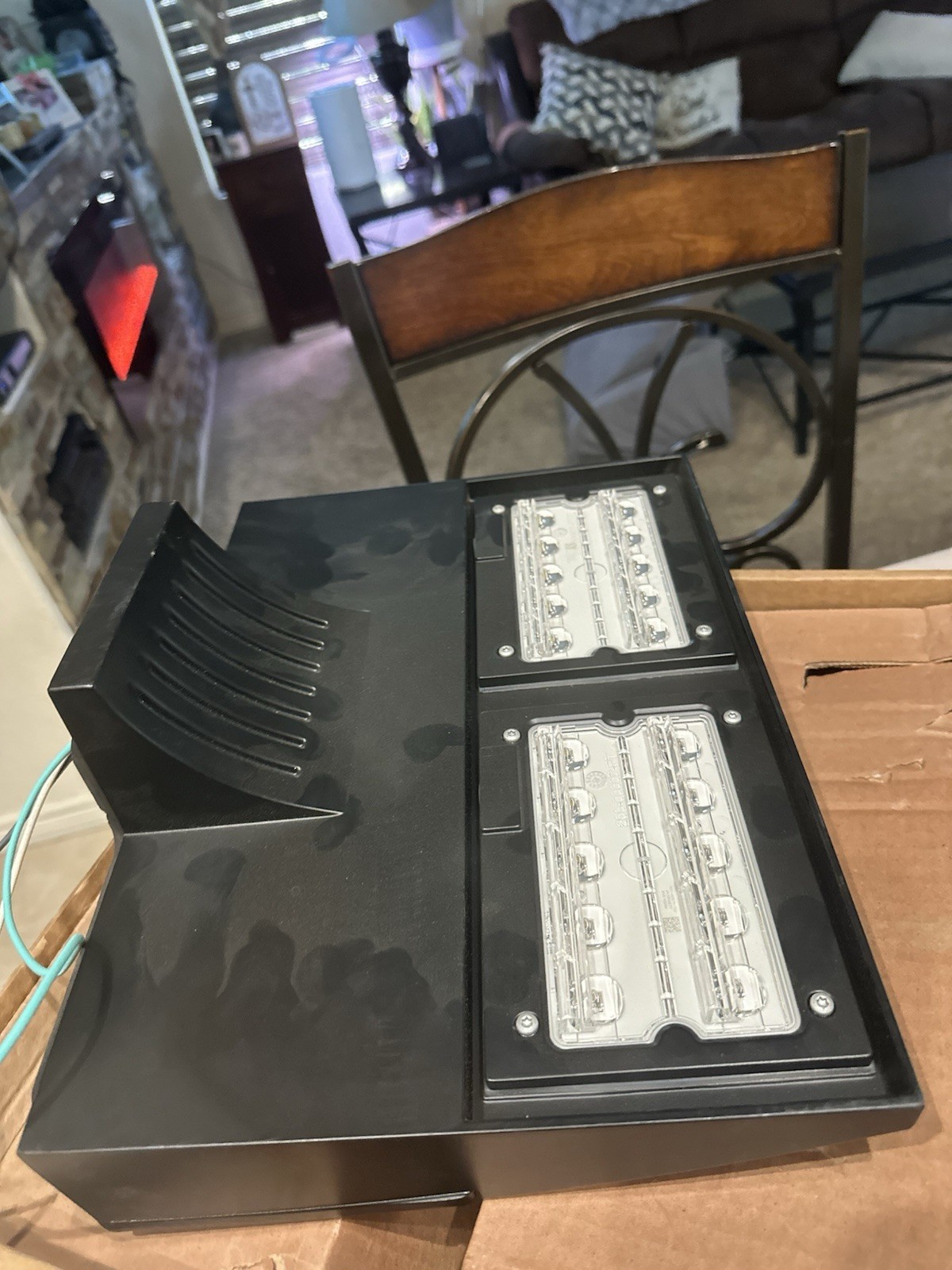 Lithonia DSXW1 LED 10C 530 40K TFTM MVOLT DDBTXD 20W LED Wall Luminaire 120V