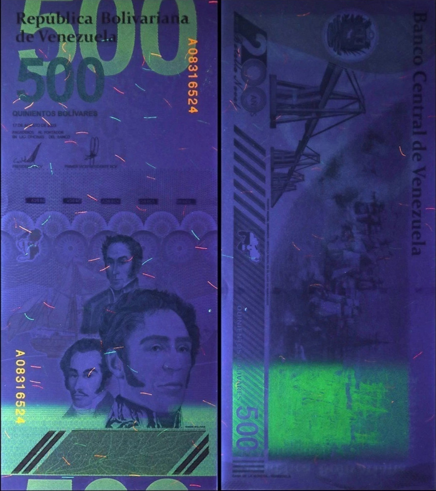 NEW VENEZUELA 500 DIGITALES 2023 10x 500 Million Bolivar Soberano UNC Authentic