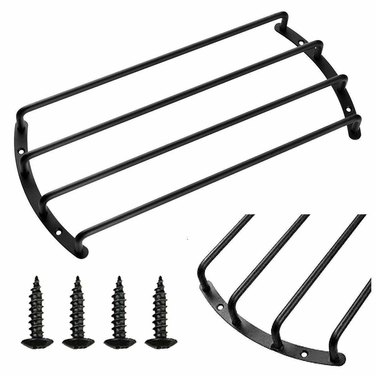 Universal 10" Metal Audio Speaker Subwoofer Car Bar Grille Protection Black