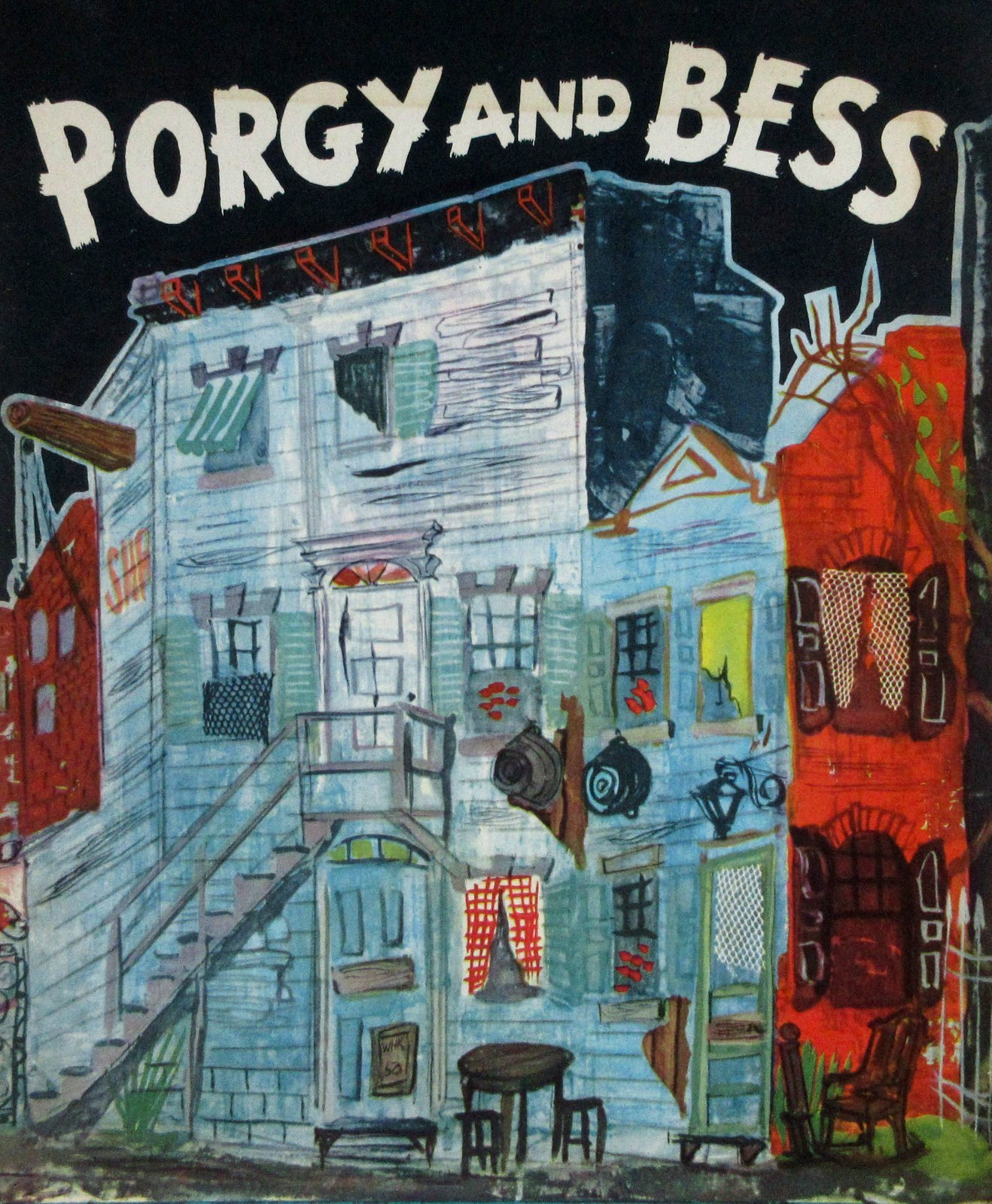 Porgy & Bess Theater Program Cab Calloway Helen Dowdy Ira George Gershwin 1953