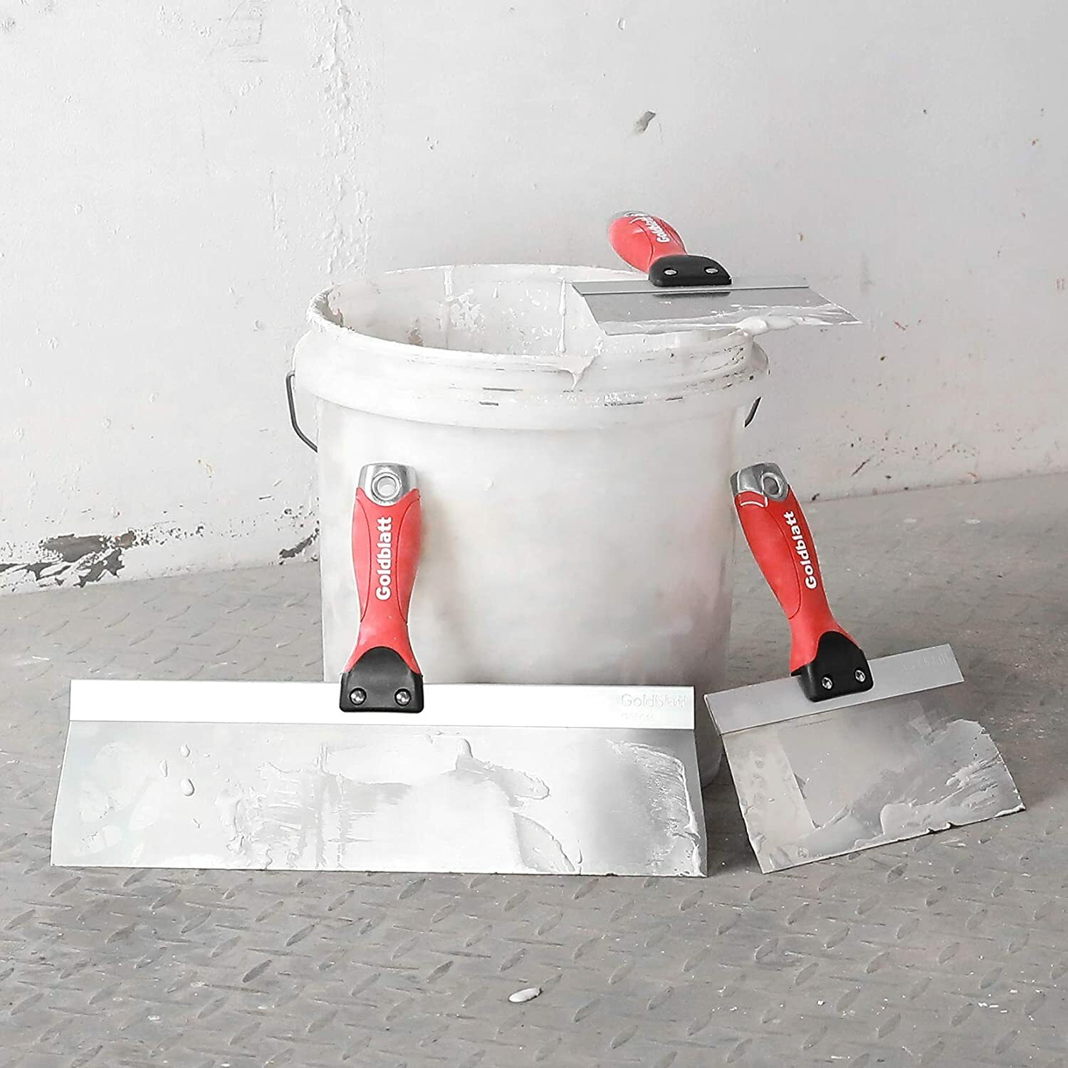 Goldblatt 5 PCS Stainless Steel Taping Knives For Drywall Joint Taping Finishing