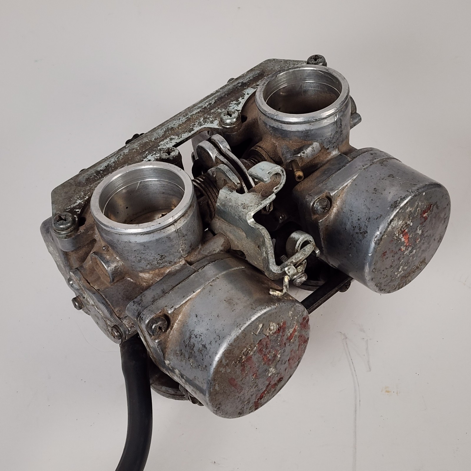 OEM Honda GL500 Silverwing Keihin VB29A Carburetor Set – 1981-1982 Slides Move