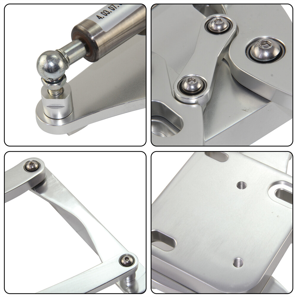 Billet Hood Hinge Kit Left and Right Side For Ford Mustang 64-66 Fairlane 63-65