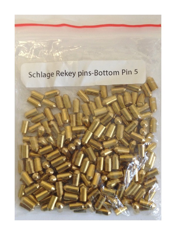 200 Pieces Schlage Rekey Bottom Pins #5 Locksmith Rekeying Pin Keys Kits