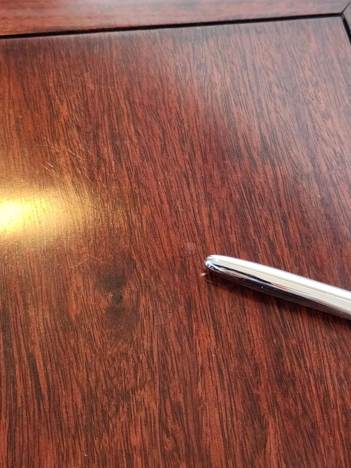 Pair MCM Oriental Asian Mahogany Brown Rectangular Shrine Table Set Bonsai Vtg