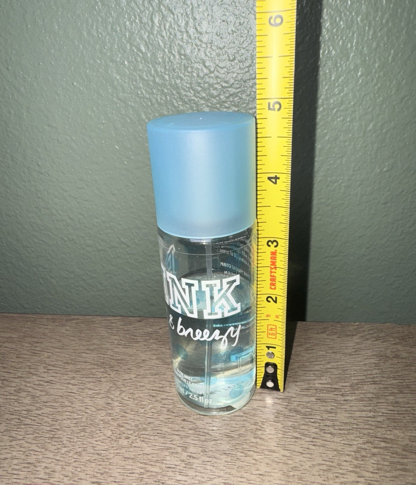 PINK Victoria's Secret Wild and Breezy 2.5 oz Fragrance Body Mist Mini