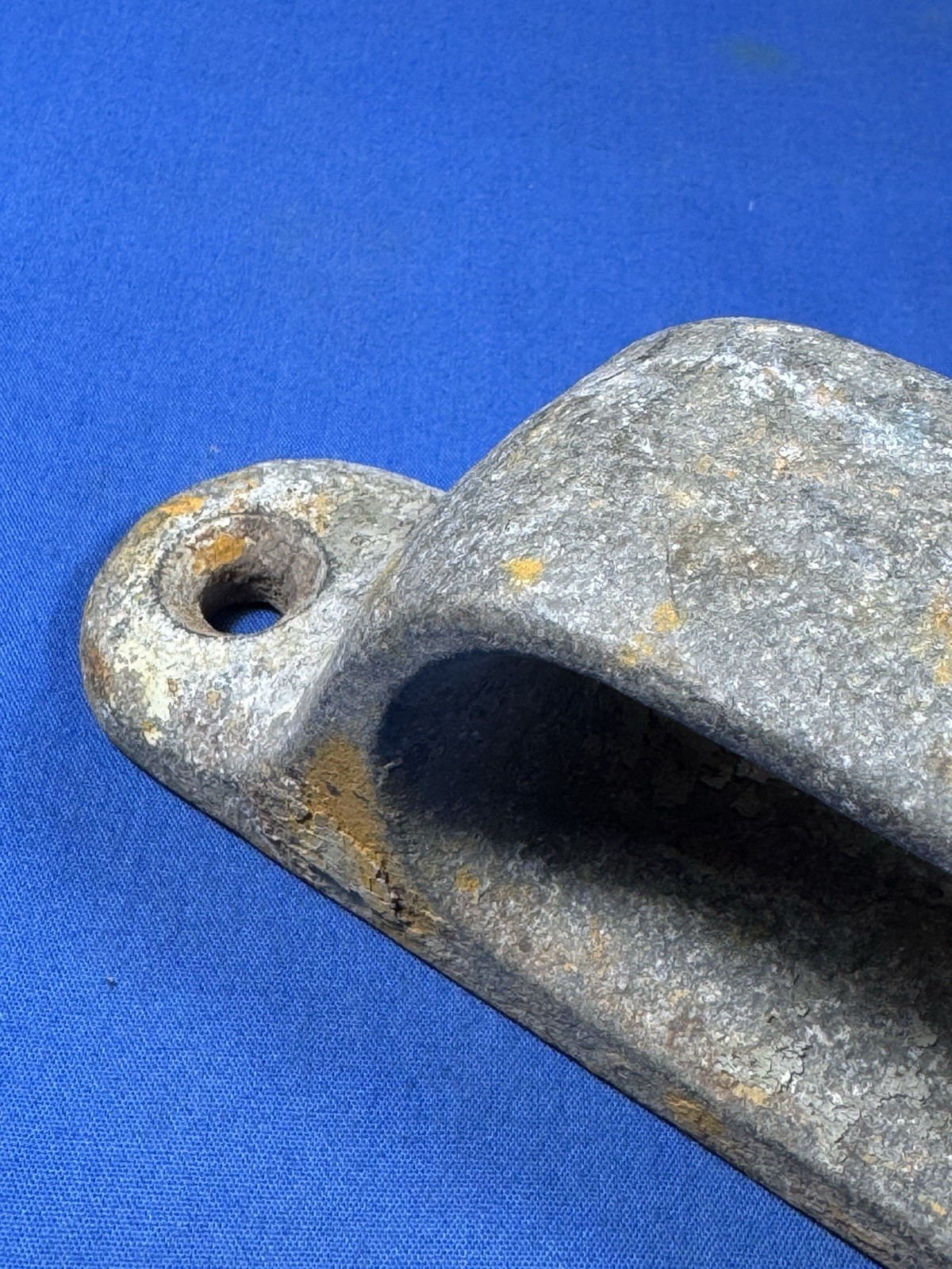 Vintage Boat Cleat 6.5" x 1.5" ~ Galvanized, Maritime, Use or RePurpose!