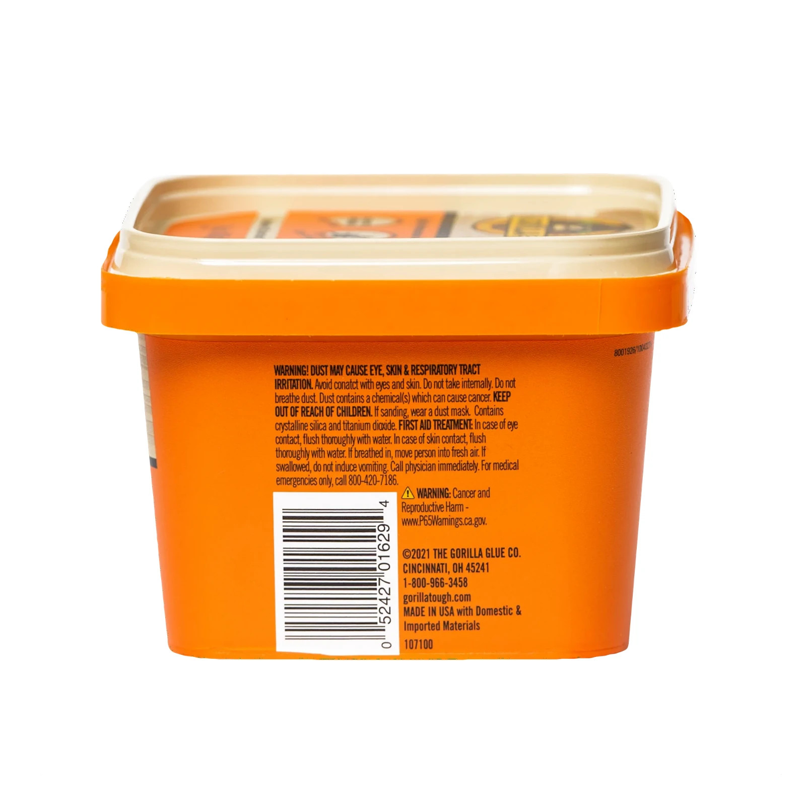 16 Oz. Natural Wood Filler Tub