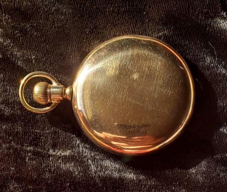 Antique Rare Hamilton Pocket Watch Grade 935, Size 18, Gold Filled 17j Works